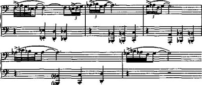 Распевная II часть (Andante sostenuto) концерта для скрипки с оркестром Хачатуряна